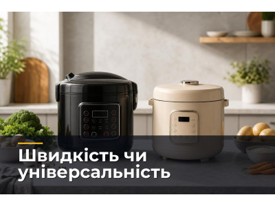 Мультиварка чи скороварка: у чому різниця та що вибрати для дому