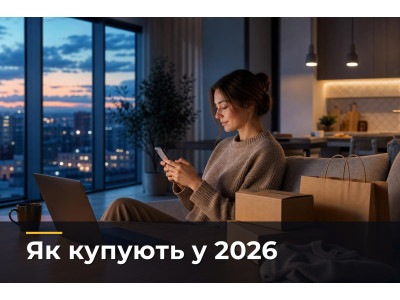 Нові тренди онлайн-покупок в Україні у 2026 році