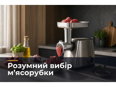 Як вибрати м’ясорубку для дому та не переплачувати за зайві функції