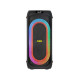 Портативна колонка для караоке NDR-717 50 Вт, 2×6,5″, Bluetooth, LED-підсвітка, з 2 мікрофонами