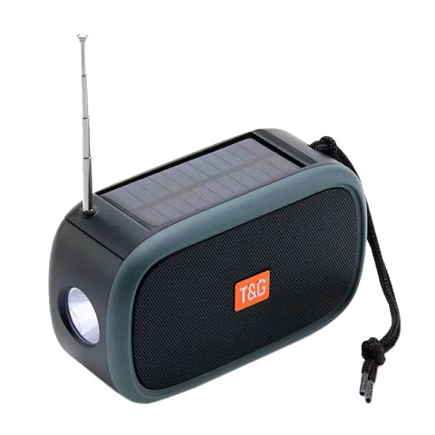 Портативна колонка T&G TG632 5 Вт, Bluetooth 5.3, USB, TF, AUX 3,5 мм, акумулятор 1200 мА·год