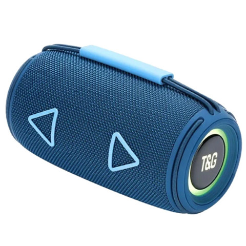 Портативна колонка T&G TG657 Bluetooth, синя