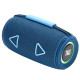 Портативна колонка T&G TG657 Bluetooth, синя