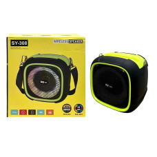 Акумуляторна колонка UKC SY-308 10 Вт з FM-радіо, Bluetooth, USB/microSD та Type-C