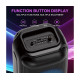 Портативна колонка-караоке ZQS-6227 20 Вт, 2×6,5″, Bluetooth, USB, LED-підсвітка, з мікрофоном