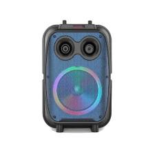 Портативна колонка ZQS-8120 20 Вт з Bluetooth, FM, LED-підсвіткою, USB/TF, мікрофоном і пультом ДК