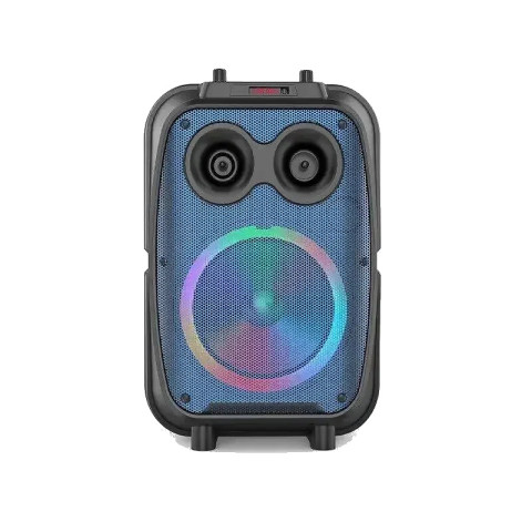 Портативна колонка ZQS-8120 20 Вт з Bluetooth, FM, LED-підсвіткою, USB/TF, мікрофоном і пультом ДК