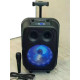 Портативна колонка ZQS-8120 20 Вт з Bluetooth, FM, LED-підсвіткою, USB/TF, мікрофоном і пультом ДК