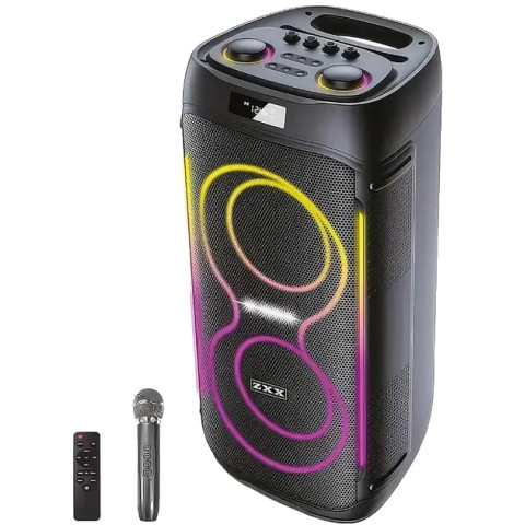 Портативна колонка ZXX-5504 Bluetooth 1000 Вт з мікрофоном, FM-радіо та USB