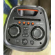 Портативна колонка ZXX-5515 з підсвічуванням Bluetooth, пультом ДК та 2 мікрофонами
