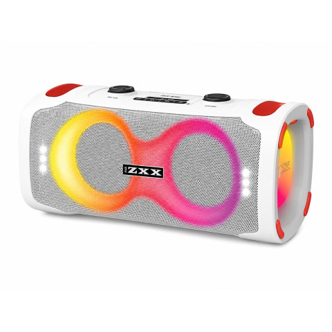 Портативна колонка для караоке ZXX-8082 60 Вт, 2×6,5″, Bluetooth, TWS, FM, USB/TF/AUX, LED-підсвітка, з мікрофоном