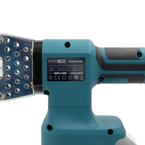 Акумуляторний паяльник PROFI-TEC PWM20BL POWERLine (2×PT2040MP (4.0 Аг), зарядний пристрій) 
