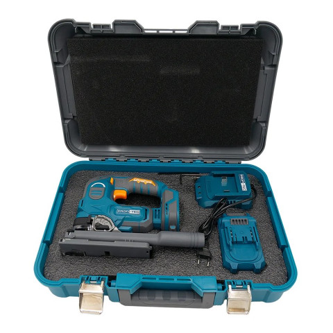 Акумуляторний лобзик PROFI-TEC PJS120 (1×PT2030VX (3.0 Aг), зарядний пристрій, кейс