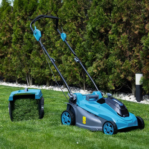 Акумуляторна газонокосарка PROFI-TEC EcoCut 43 Lite (2×PT2040EP (4.0 Аг), 2×зарядний пристрій)