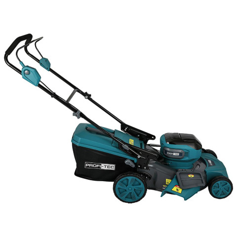 Акумуляторна газонокосарка PROFI-TEC EcoCut 51 Pro (2×PT2080EP (8.0 Аг), зарядний пристрій)