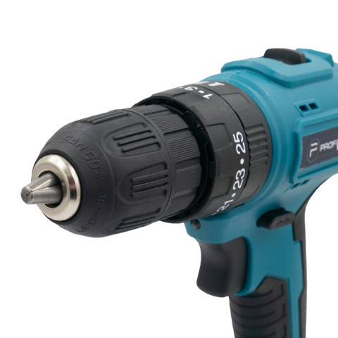 Акумуляторний шуруповерт PROFI-TEC PCD3520BL POWERLine (2×PT2020MP (2.0 Аг), зарядний пристрій)