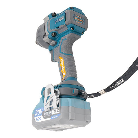 Акумуляторний гайковерт PROFI-TEC PPTW11020 UltraCore (2×PT2040EP (4.0 Аг), зарядний пристрій)