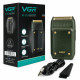 Акумуляторна електробритва VGR V-353 Black, шейвер для бороди та вусів з USB Type-C