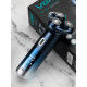 Электробритва мужская VGR V-392 Blue, 3 роторные головки, 200 мин, USB-C