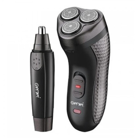 Електробритва Gemei GM-7113 акумуляторна роторна 3 головки