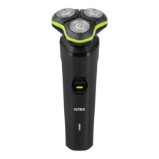 Електробритва Rotex RHC212-S акумуляторна роторна 3 головки USB