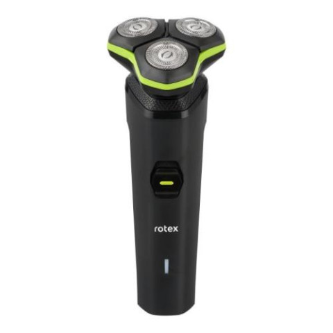 Електробритва Rotex RHC212-S акумуляторна роторна 3 головки USB