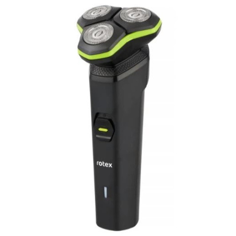 Електробритва Rotex RHC212-S акумуляторна роторна 3 головки USB