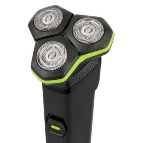 Електробритва Rotex RHC212-S акумуляторна роторна 3 головки USB