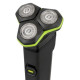 Електробритва Rotex RHC212-S акумуляторна роторна 3 головки USB