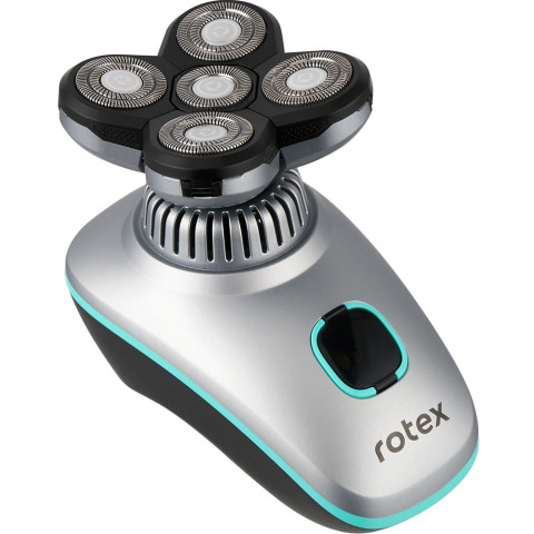 Електробритва Rotex RHC240-5D акумуляторна роторна 5 головок USB
