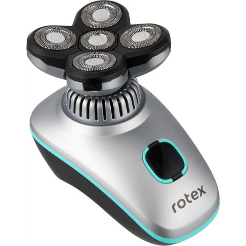 Електробритва Rotex RHC240-5D акумуляторна роторна 5 головок USB