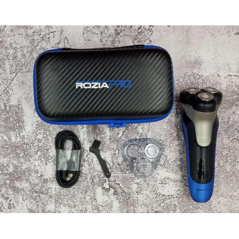 Електробритва Rozia HT-9535 акумуляторна роторна 3 головки USB