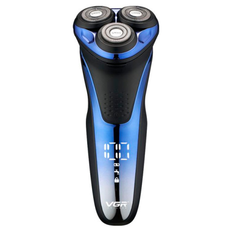 Електробритва VGR V-306 акумуляторна роторна 3 головки USB IPX7