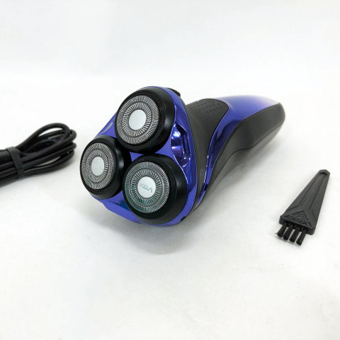 Електробритва VGR V-306 акумуляторна роторна 3 головки USB IPX7