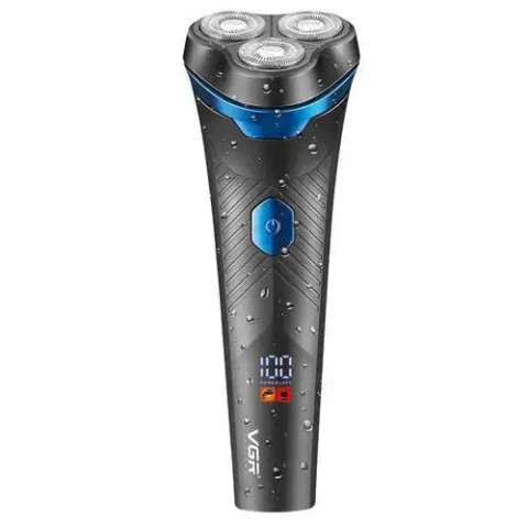 Електробритва VGR V-314 акумуляторна роторна 3 головки USB IPX6