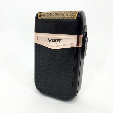 Електробритва-шейвер VGR V-331 акумуляторна сіткова 2 головки USB IPX4