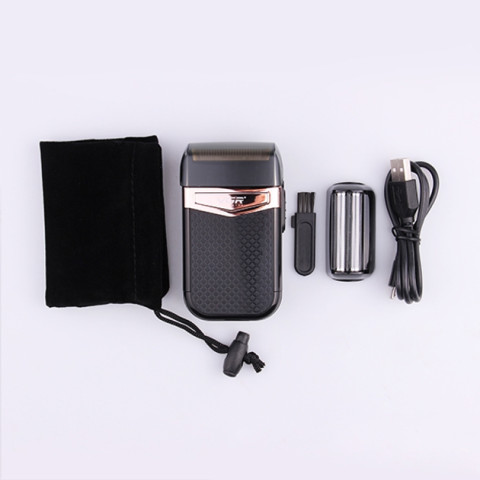 Електробритва-шейвер VGR V-331 акумуляторна сіткова 2 головки USB IPX4