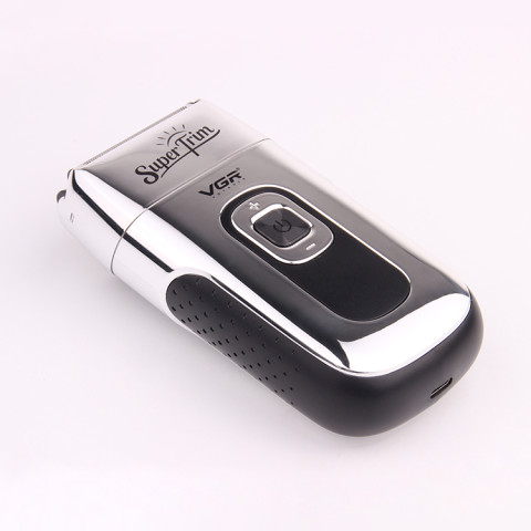 Електробритва-шейвер VGR V-332 акумуляторна сіткова 2 головки USB