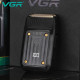Електробритва-шейвер VGR V-363 акумуляторна сіткова 2 головки USB