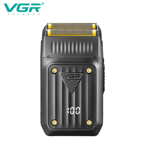 Електробритва-шейвер VGR V-363 акумуляторна сіткова 2 головки USB