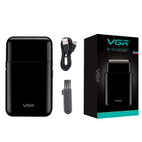 Електробритва-шейвер VGR V-390 акумуляторна сіткова 1 головок USB