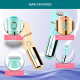 Епілятор акумуляторний VGR V-756 7в1 Professional Lady Care Set золотистий