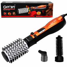 Фен-щітка Gemei GM-4828 3в1 зі змінними насадками