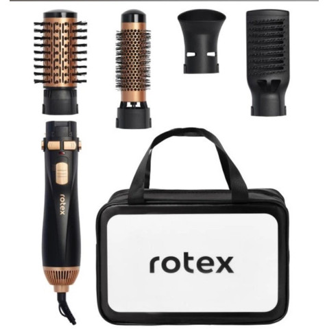 Фен-щітка Rotex RHC490-T AirBrush 4в1 1200 Вт з турмаліновим покриттям
