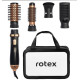 Фен-щітка Rotex RHC490-T AirBrush 4в1 1200 Вт з турмаліновим покриттям