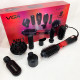 Фен-щітка VGR V-488 Hot Air Brush 8в1 1100 Вт Червона
