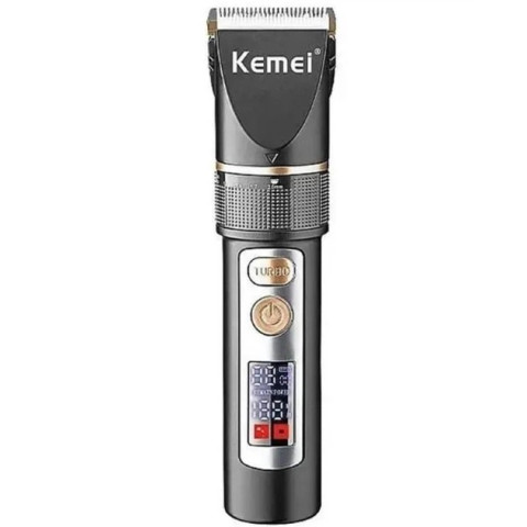 Машинка для стрижки Kemei KM-5073 з керамічним лезом LED USB