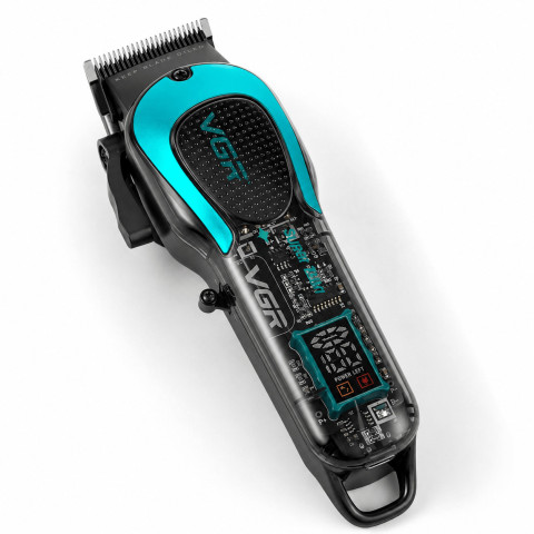 Машинка для волос и бороды VGR V-692 аккумуляторная 4 насадки Type-C LED