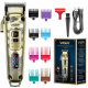 Машинка для стрижки VGR V-005 Gold акумуляторна з 8 насадками