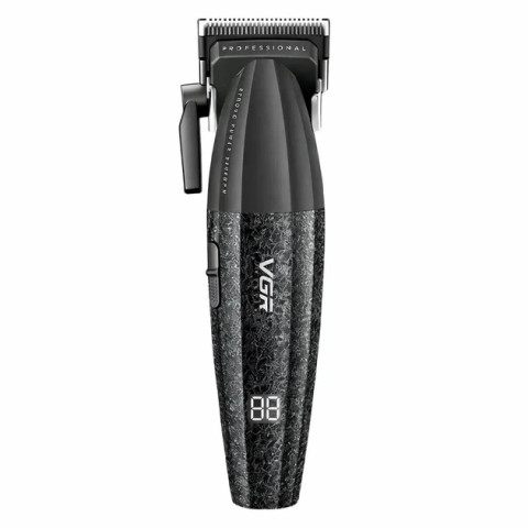 Машинка для стрижки VGR V-640C 9000 об/хв 6 насадок чорна